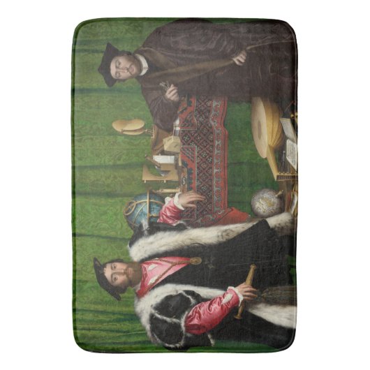 Die Botschafter, Holbein die Jüngeren Badematte (Vorderseite Vertikal)