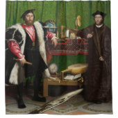 Die Botschafter, Holbein die Jüngeren Duschvorhang (Vorderseite)