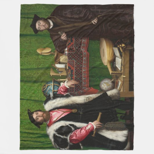 Die Botschafter, Holbein die Jüngeren Fleecedecke (Vorderseite)