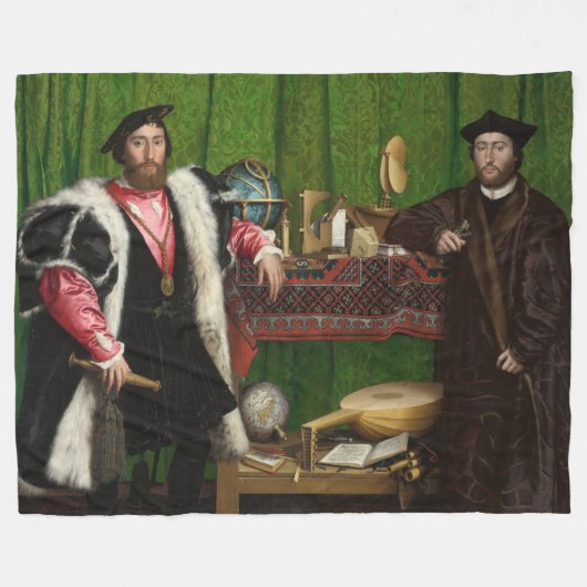 Die Botschafter, Holbein die Jüngeren Fleecedecke (Vorderseite (Horizontal))