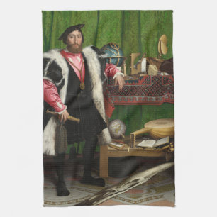 Die Botschafter, Holbein die Jüngeren Geschirrtuch