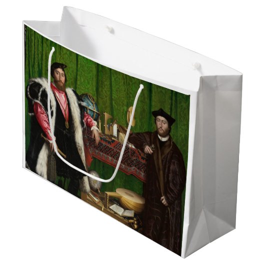 Die Botschafter, Holbein die Jüngeren Große Geschenktüte (Vorderseite Schrägansicht)