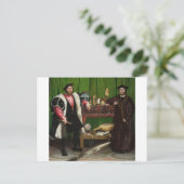 Die Botschafter, Holbein die Jüngeren Postkarte (Stehend Vorderseite)