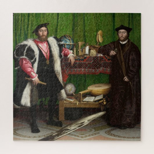 Die Botschafter, Holbein die Jüngeren Puzzle (Vertikal)