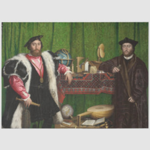 Die Botschafter, Holbein die Jüngeren Seidenpapier