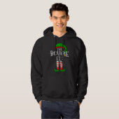 Die Bougie Elf Funny Matching Familie Weihnachtsgi Hoodie (Vorne ganz)