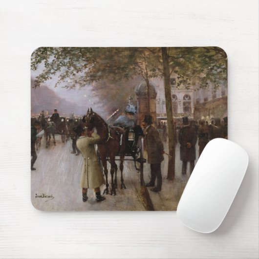 Die Boulevards, Abend vor Mousepad (Mit Mouse)