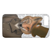 Die Bounder Fox Print Case-Mate iPhone Hülle (Rückseite (Horizontal))