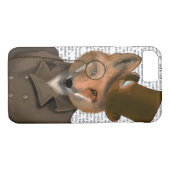 Die Bounder Fox Print Case-Mate iPhone Hülle (Rückseite (Horizontal))