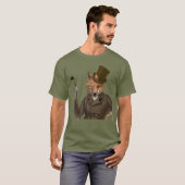 Die Bounder Fox Print T-Shirt (Vorne ganz)