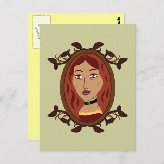 Die Bowyer-Tochter Postkarte (Vorne/Hinten)