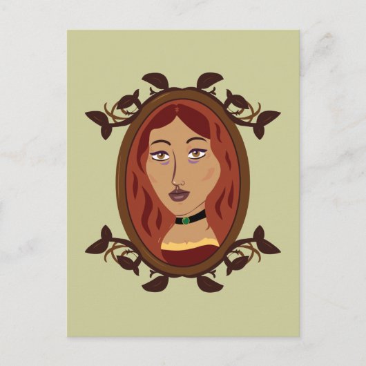 Die Bowyer-Tochter Postkarte (Vorderseite)