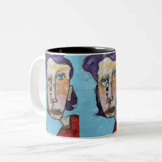 Die Box ist Vermisst 11oz Tasse (Vorderseite Links)