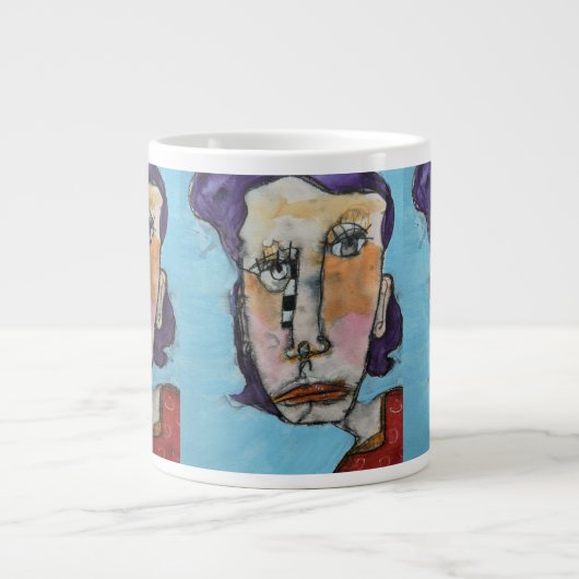 Die Box ist Vermisst Jumbo-Tasse (Vorderseite)