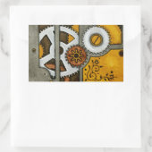 Die Box Rechteckiger Aufkleber (Tasche)