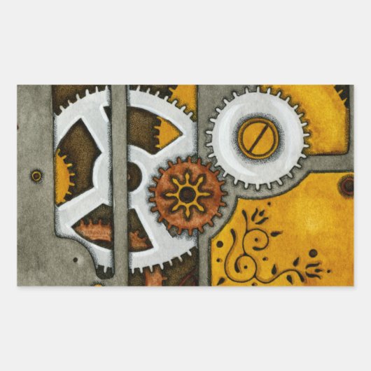 Die Box Rechteckiger Aufkleber (Vorderseite)