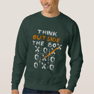 Die Box Sweatshirt nachdenken