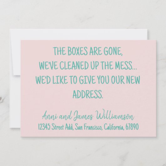 DIE BOXE SIND GESCHLOSSEN, WIR HABEN MEHR BEWEGUNG ANKÜNDIGUNG (Vorderseite)