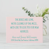 DIE BOXE SIND GESCHLOSSEN, WIR HABEN MEHR BEWEGUNG ANKÜNDIGUNG (Stehend Vorderseite)