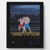Die Boxer Gemälde von Alfred Fox Fotoplatte (Vorderseite)