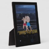 Die Boxer Gemälde von Alfred Fox Fotoplatte (Seite)