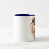 Die Boxer-Tasse Zweifarbige Tasse (Mittel)