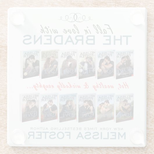 Die Bradens von Weston & Bradens im Trusty Unterse Glasuntersetzer (Rückseite)