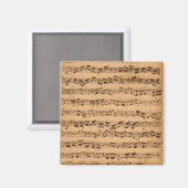 Die Brandenburger Konzerte, Nr. 5 D-Dur, 1721 Magnet (Vorderseite/Rückseite)