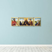 Die Braque Familie Triptych, St. John, der Leinwanddruck (Insitu (Holzboden))