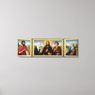 Die Braque Familie Triptych, St. John, der Leinwanddruck