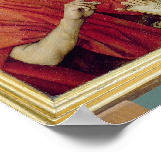 Die Braque Familie Triptych, St. John, der Poster (Ecke)