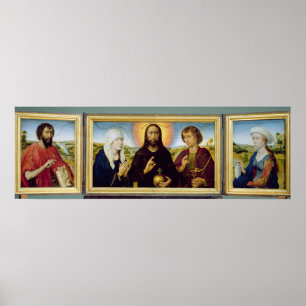 Die Braque Familie Triptych, St. John, der Poster