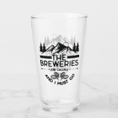 Die Brauereien rufen und ich muss gehen Glas (Rückseite)