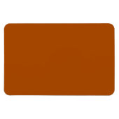 Die braune sienische Dekoration ist nach Maß angep Magnet (Horizontal)