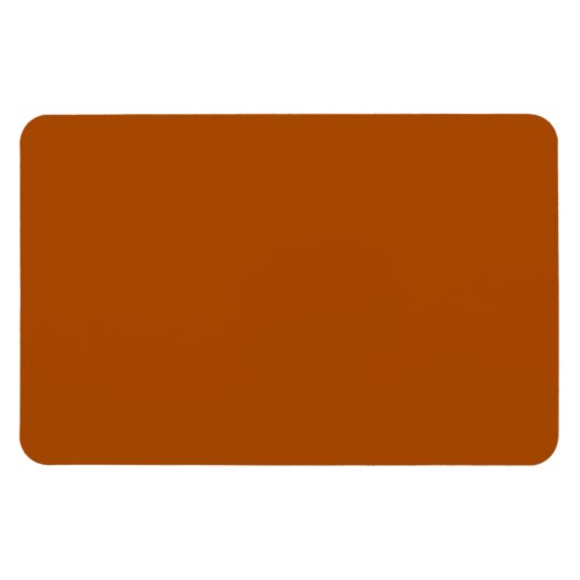 Die braune sienische Dekoration ist nach Maß angep Magnet (Horizontal)