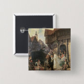 Die Braut, 19. Jahrhundert Button (Vorne & Hinten)