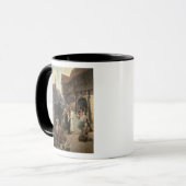 Die Braut, 19. Jahrhundert Tasse (Vorderseite Links)