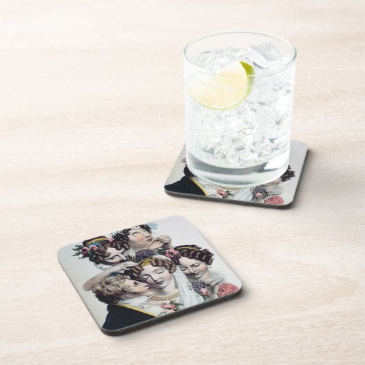 Die Braut, c.1820 (litho) Getränkeuntersetzer (Rechte Seite)