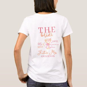 DIE BRAUT! Cocktail-Junggesellinnenabschied T-Shirt