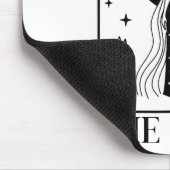 Die Braut Coven Witchy Gothic Wedding Bachelorette Mousepad (Ecke)