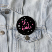 Die Braut Disco Junggesellinnenabschied ID925 Button (Beispiel)