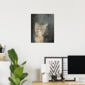 Die Braut, dunkle Romantik, gotisch Poster (Heimbüro)