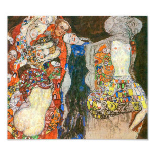 Die Braut Gustav Klimt Fotodruck