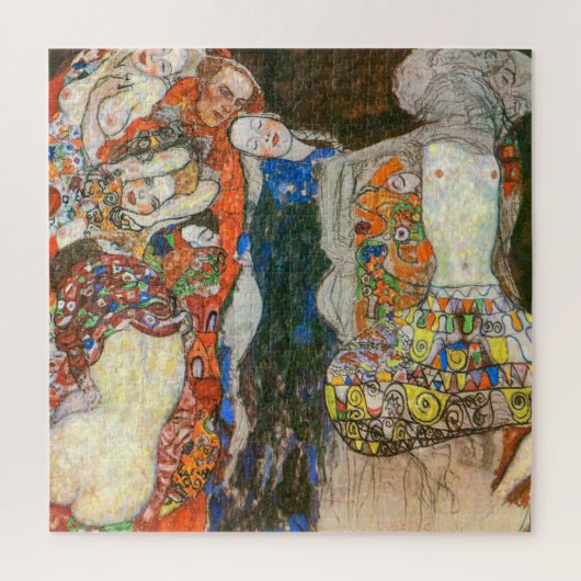 Die Braut | Gustav Klimt | Puzzle (Vertikal)