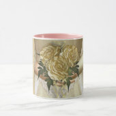 Die Braut "ihrs" (Elfenbein) Hochzeit Tasse (Zentrum)