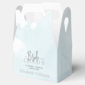 Die Braut ist auf Cloud 9 Modernes Chic Brautparty Geschenkschachtel (Geöffnet)