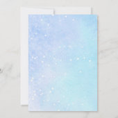 Die Braut ist auf Cloud Nine Brautparty Einladung (Rückseite)