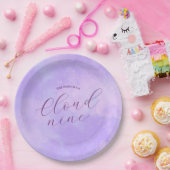 Die Braut ist auf Cloud Nine Brautparty Pappteller (Party)