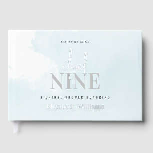 Die Braut ist auf Wolke sieben Brautparty Gästebuch