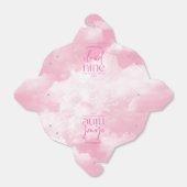 Die Braut ist auf wolkigen neunfarbigen Brautparty Geschenkschachtel (Ungefaltet)